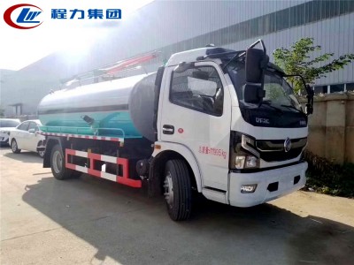 国六【8方】东风D7 吸粪车